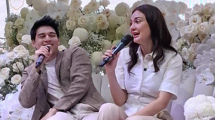 PERNIKAHAN LUNA MAXIME - Maxime Bouttier dan Luna Maya cerita soal pernikahan mereka dan alasan keduanya mantap untuk menikah. Maxime Bouttier dan Luna Maya ditemui di kawasan Senayan Jakarta Pusat, Sabtu (17/5/2025).