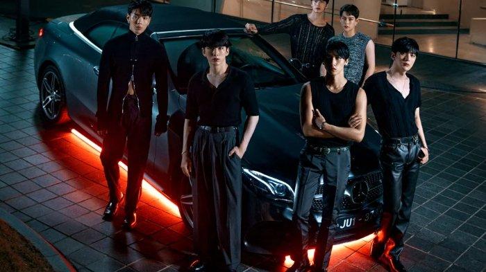MONSTA X, boyband Kpop yang akan hadir di KAMP LA 2022 di California AS, 15-6 Oktober 2022.