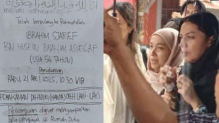 TAK IKUT KE MAKAM - Jurnalis gaek, Najwa Shihab tak ikut mengantar jenazah suaminya Ibrahim Sjarief Assegaf ke pemakaman, Mengapa?