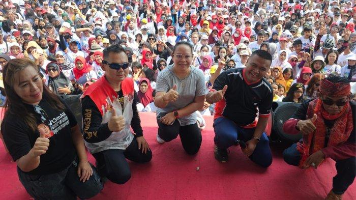 Network For Ganjar President Kembali Gelar Berbagai Kegiatan di Subang, Jawa Barat, Minggu (8/10/2023).