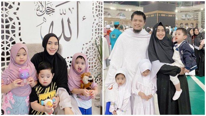 Oki Setiana Dewi  dan keluarga