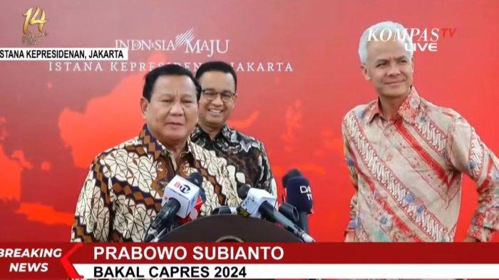 Prabowo makan siang