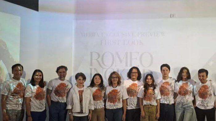 Jumpa pers perilisan poster dan teaser film Romeo Ingkar Janji di Citywalk Sudirman, Jakarta.