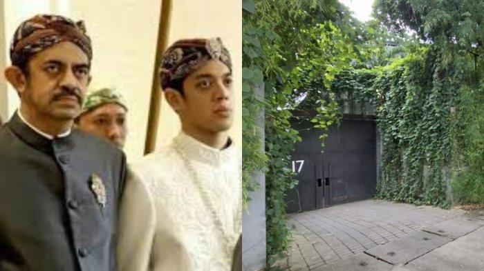 KORUPSI PERTAMINA - Penampakan dari depan rumah Muhammad Kerry Adrianto Riza, atau Kerry, anak dari pengusaha besar minyak Mohammad Riza Chalid, yang jadi tersangka korupsi tata kelola minyak mentah dan produk kilang pada PT Pertamina Subholding serta KKKS 2018-2023; di Jalan Bango Raya nomor 17, Pondok Labu, Cilandak, Jakarta Selatan, Kamis (27/2/2025). Di balik pagar dan tembok rupanya rumah Kerry Adrianto berdampingan dengan rumah ayahnya, Riza Chalid.