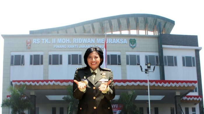Kepala Rumah Sakit TK II Moh Ridwan Meuraksa Kolonel CKM (K) dr. Dian Andriani R Sp.KK, M.Biomed, MARS, FINSDV