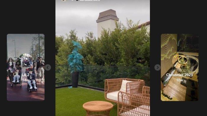 Rumah tinggal Sandra Dewi di LA 7