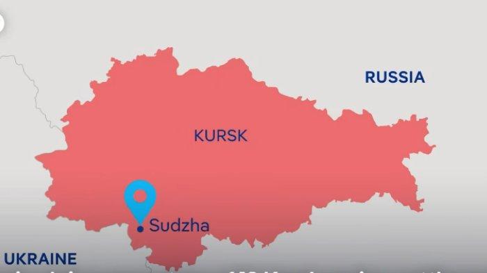 RUSIA REBUT WILAYAH - Tangkapan layar dari YouTube DW News pada Rabu (12/3/2025) memperlihatkan wilayah yang kembali direbut Rusia dari pasukan Ukraina.