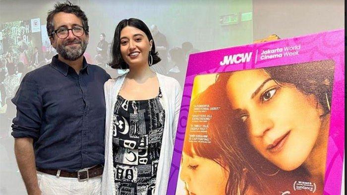 Kreator film Shayda saat datang ke Indonesia untuk menghadiri gelaran Jakarta World Cinema Week (JWCW) 2023.