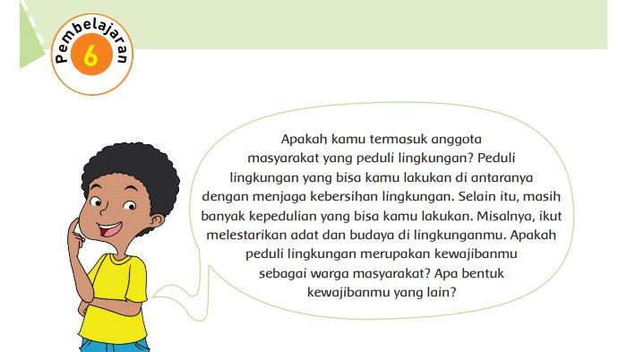 Kunci Jawaban Tema 6 Kelas 6 Halaman 37 38 40 41 43 Buku Tematik