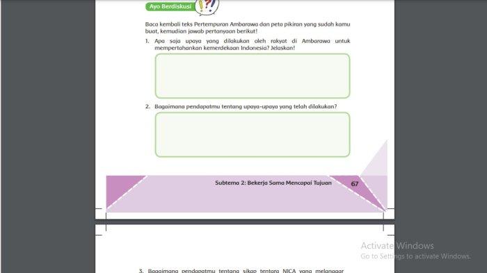 Tema 2 Kelas 6 SD halaman 67 68 Buku Tematik (9)