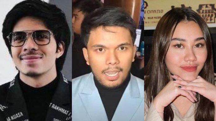 Kiri ke kanan: Atta Halilintar, Thariq Halilintar, dan Aaliyah Massaid - Thariq Halilintar dikabarkan dekat dengan Aaliyah Massaid, Atta Halilintar beri tanggapan.
