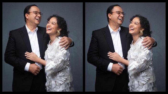 Kolase foto: Mantan Gubernur DKI Jakarta Anies Baswedan bersama putri sulungnya, Mutiara Annisa Baswedan. Foto diunggah di akun Instagram @mutiarabaswedan pada 12 November 2023.