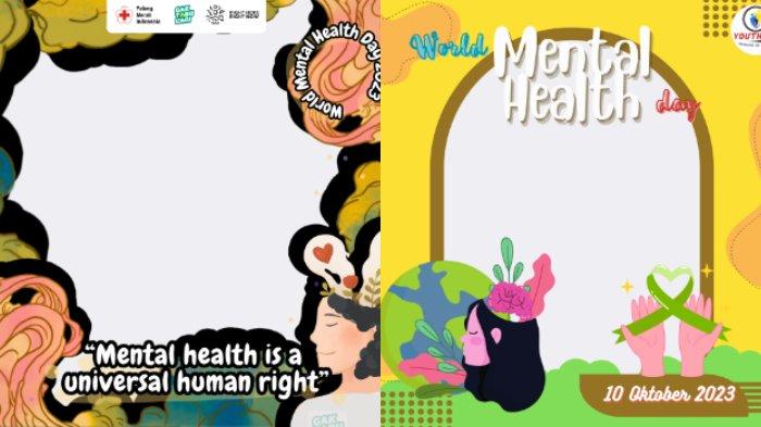 Twiibon Hari Kesehatan Mental Sedunia 2023.