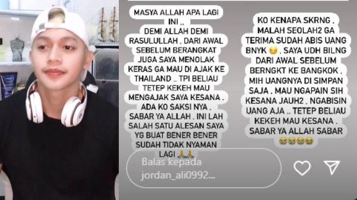 Ungahan Jordan Ali beri Klarifikasi sakjdfklskladf9090tdsf
