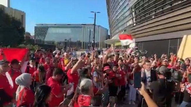 Situasi Terbaru Jelang Indonesia vs Australia: Suporter Garuda Menyemut Masuk ke Sydney Stadium
