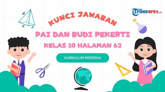 Soal dan Kunci Jawaban PAI Kelas 10 Halaman 62