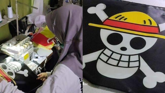 Konveksi di Karanganyar Banjir Orderan Bendera One Piece: Pemesan dari Seluruh Penjuru Indonesia