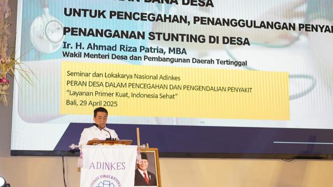Riza Patria: Penggunaan Dana Desa harus Berpihak pada Upaya Menurunkan Angka Stunting