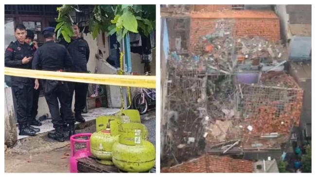 Hasil Pemeriksaan Puslabfor Polri, Ledakan di Pamulang Tangsel Berasal dari Tabung Gas 12 Kg
