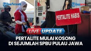 Efek Harga Pertamax Melonjak, Pertalite Mulai Kosong di Banyak SPBU Jawa.