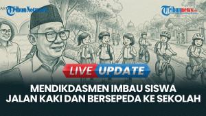 Hemat Energi, Mendikdasmen Imbau Siswa Jalan Kaki dan Bersepeda ke Sekolah