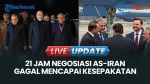 Negosiasi AS-Iran Buntu, Wapres AS JD Vance Sebut Isu Nuklir Jadi Biang Kerok