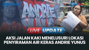 Pita Pink Hiasi Jembatan Jalan Talang, TKP Andrie Yunus Disiram Air Keras