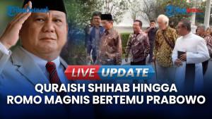 Kala Quraish Shihab Hingga Romo Magnis Bertemu Prabowo di Istana Kepresidenan