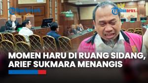 VIDEO Momen Haru di Ruang Sidang, Arief Sukmara Menangis saat Rekan Lama Bersaksi