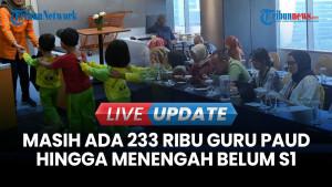 Kemendikdasmen Sebut Masih Ada 233 Ribu Guru PAUD hingga Menengah Belum S1