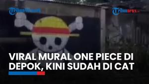 Viral Mural One Piece di Depok, Kini Sudah Dicat