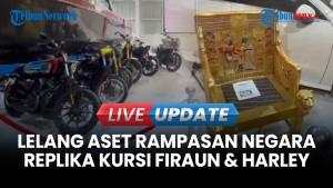Replika Kursi Firaun Hasil Sitaan di BPA Fair 2026, Dilelang Rp 43 Juta