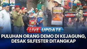 Puluhan Orang Berdemo di Kejaksaan Agung, Desak Silfester Matutina Segera Ditangkap