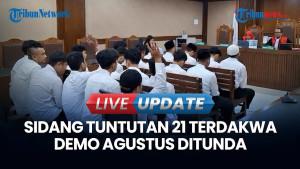Sidang Tuntutan 21 Terdakwa Demo Agustus  2025 Ditunda, Pihak Keluarga Kecewa