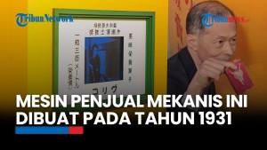 Melihat Mesin Otomatis Penjual Permen Karamel Glico yang Dibuat Tahun 1931