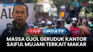 Kantor SMRC Didatangi Massa Berjaket Ojol: Pernyataan Saiful Mujani Dipersoalkan