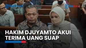Djuyamto Akui Terima Suap, Harap Kasusnya Jadi Pelajaran bagi Dunia Peradilan