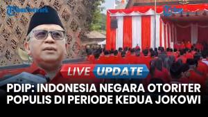 Hasto: Indonesia Berubah Menjadi Negara Otoriter Populis pada Periode Kedua Jokowi