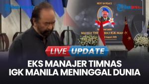 Eks Manajer Timnas IGK Manila Meninggal Dunia, Surya Paloh Kenang Sosok Almarhum