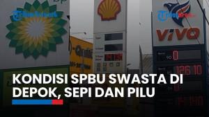SPBU Swasta di Depok Sepi Aktivitas, Stok Bensin Kosong Sejak Sebulan