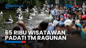 65 Ribu Wisatawan & 11 Ribu Kendaraan Padati Taman Margasatwa Ragunan di Hari Kedua Lebaran