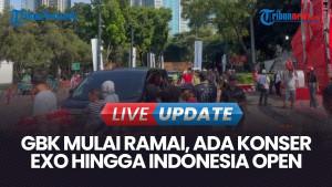 GBK Mulai Dipadati Pengunjung Sejak Siang, Ada Konser EXO hingga Indonesia Open 2026