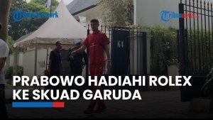 Prabowo Kasih Hadiah Jam Tangan Rolex ke Masing-masing Pemain Timnas Indonesia