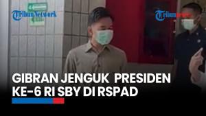 Jenguk SBY di RSPAD, Wapres Gibran: Beliau Bisa Kembali ke Rumah Hari ini