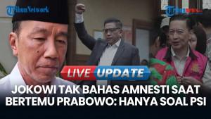 Jokowi Tegaskan Tak Bahas Amnesti dan Abolisi saat Bertemu Prabowo: Hanya Soal PSI