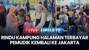 53 Ribu Penumpang Kereta Api Tiba di Jakarta pada Arus Balik H+3 Lebaran