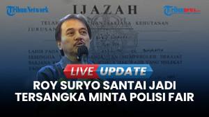 Ditetapkan Jadi Tersangka Kasus Ijazah Jokowi, Roy Suryo: Saya Hormati Penetapan Itu