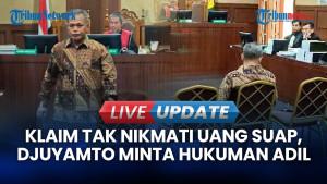 Klaim Tak Nikmati Uang Suap, Hakim Djuyamto Minta Hukuman Seadil-adilnya