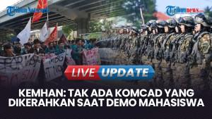 Kemhan Buka Suara! Tegaskan Tak Ada Komcad yang Dikerahkan Saat Demo