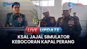 Momen KSAL Jajal Jajal Simulator Kebocoran Kapal Perang Baru Koarmada I